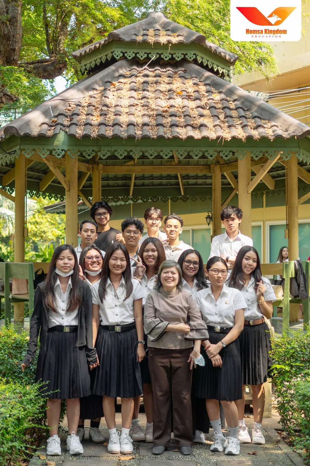 Students at Suan Sunandha Rajabhat University